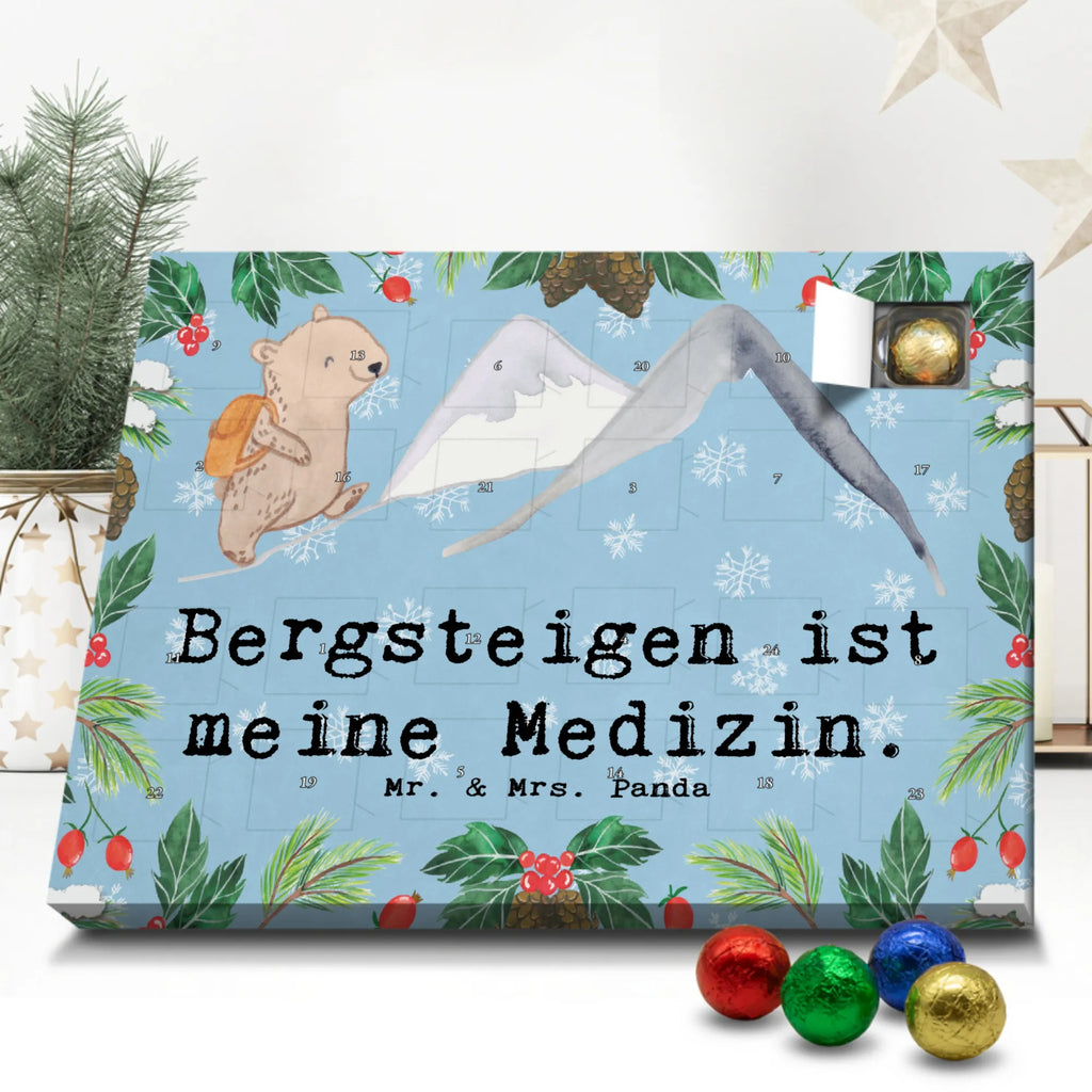 Schoko Adventskalender Bär Bergsteigen Adventskalender, Schokoladen Adventskalender, Schoko Adventskalender, Geschenk, Sport, Sportart, Hobby, Schenken, Danke, Dankeschön, Auszeichnung, Gewinn, Sportler, Bergsteigen, wandern, Bergsport, Trekking, Alpinismus, Alpinwandern