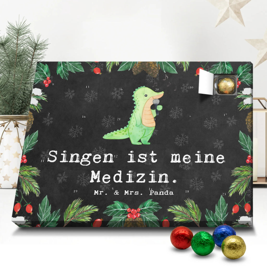 Schoko Adventskalender Krokodil Singen Adventskalender, Schokoladen Adventskalender, Schoko Adventskalender, Geschenk, Sport, Sportart, Hobby, Schenken, Danke, Dankeschön, Auszeichnung, Gewinn, Sportler, Singen, Band, Live Auftritt, Gesang, Hobbysänger