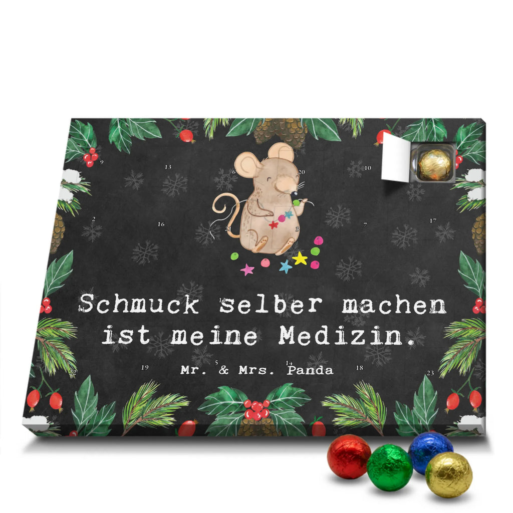 Schoko Adventskalender Maus Schmuck selber machen Adventskalender, Schokoladen Adventskalender, Schoko Adventskalender, Geschenk, Sport, Sportart, Hobby, Schenken, Danke, Dankeschön, Auszeichnung, Gewinn, Sportler, Schmuck selber machen, Schmuck basteln, DIY