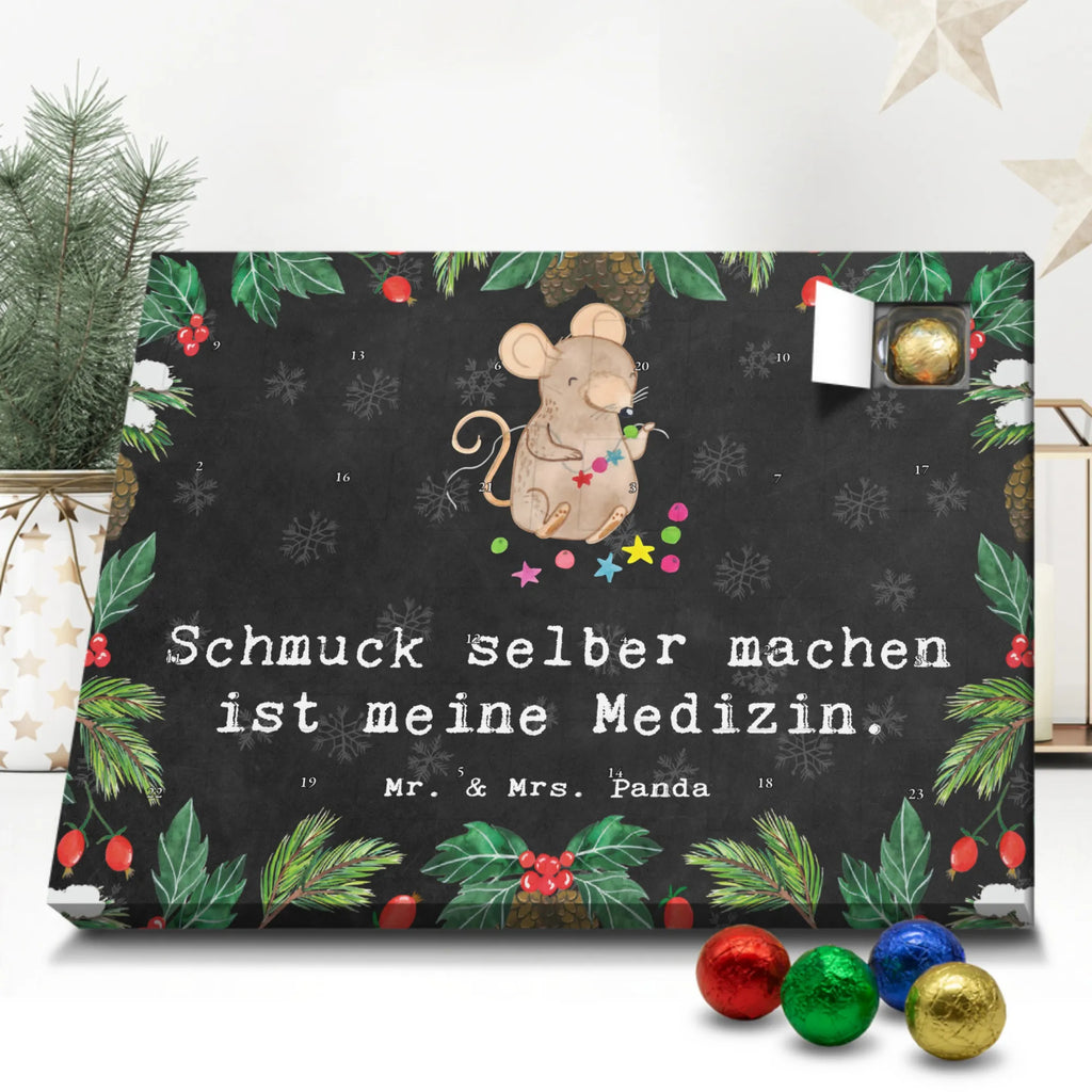 Schoko Adventskalender Maus Schmuck selber machen Adventskalender, Schokoladen Adventskalender, Schoko Adventskalender, Geschenk, Sport, Sportart, Hobby, Schenken, Danke, Dankeschön, Auszeichnung, Gewinn, Sportler, Schmuck selber machen, Schmuck basteln, DIY