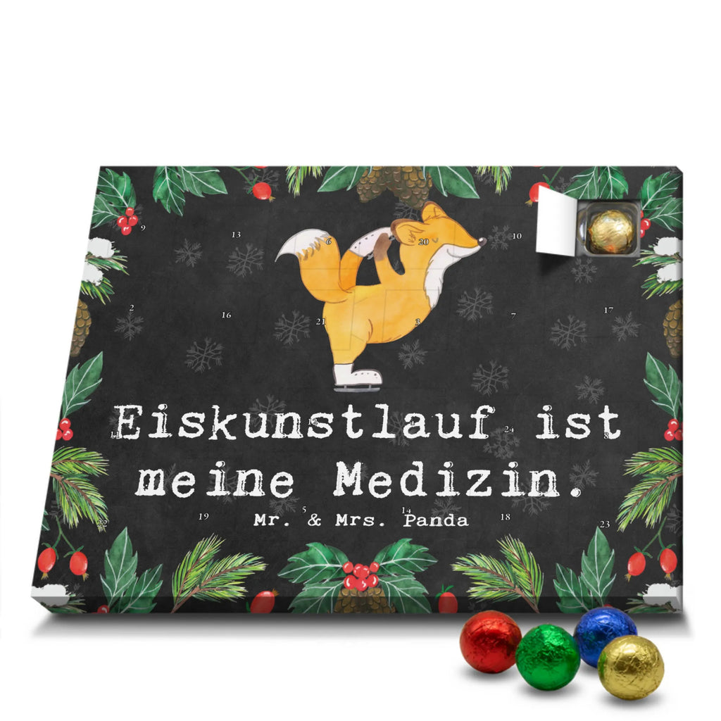 Schoko Adventskalender Fuchs Eiskunstläufer Adventskalender, Schokoladen Adventskalender, Schoko Adventskalender, Geschenk, Sport, Sportart, Hobby, Schenken, Danke, Dankeschön, Auszeichnung, Gewinn, Sportler, Eiskunstläufer, Eiskunstläuferin, Eiskunst