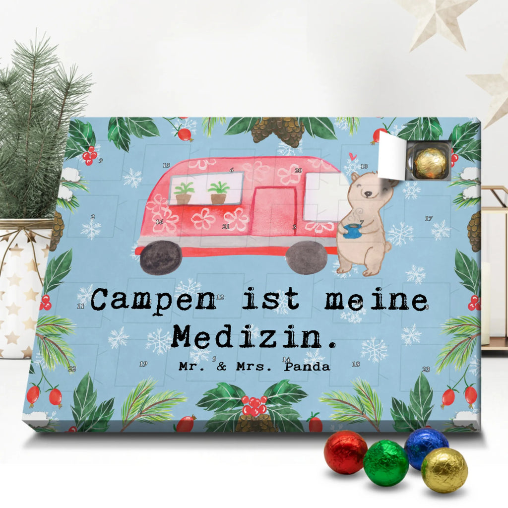 Schoko Adventskalender Bär Camper Adventskalender, Schokoladen Adventskalender, Schoko Adventskalender, Geschenk, Sport, Sportart, Hobby, Schenken, Danke, Dankeschön, Auszeichnung, Gewinn, Sportler, Camper, Campen, Zelten, Campingplatz, Wohnmobil, Roadtrip, Urlaub