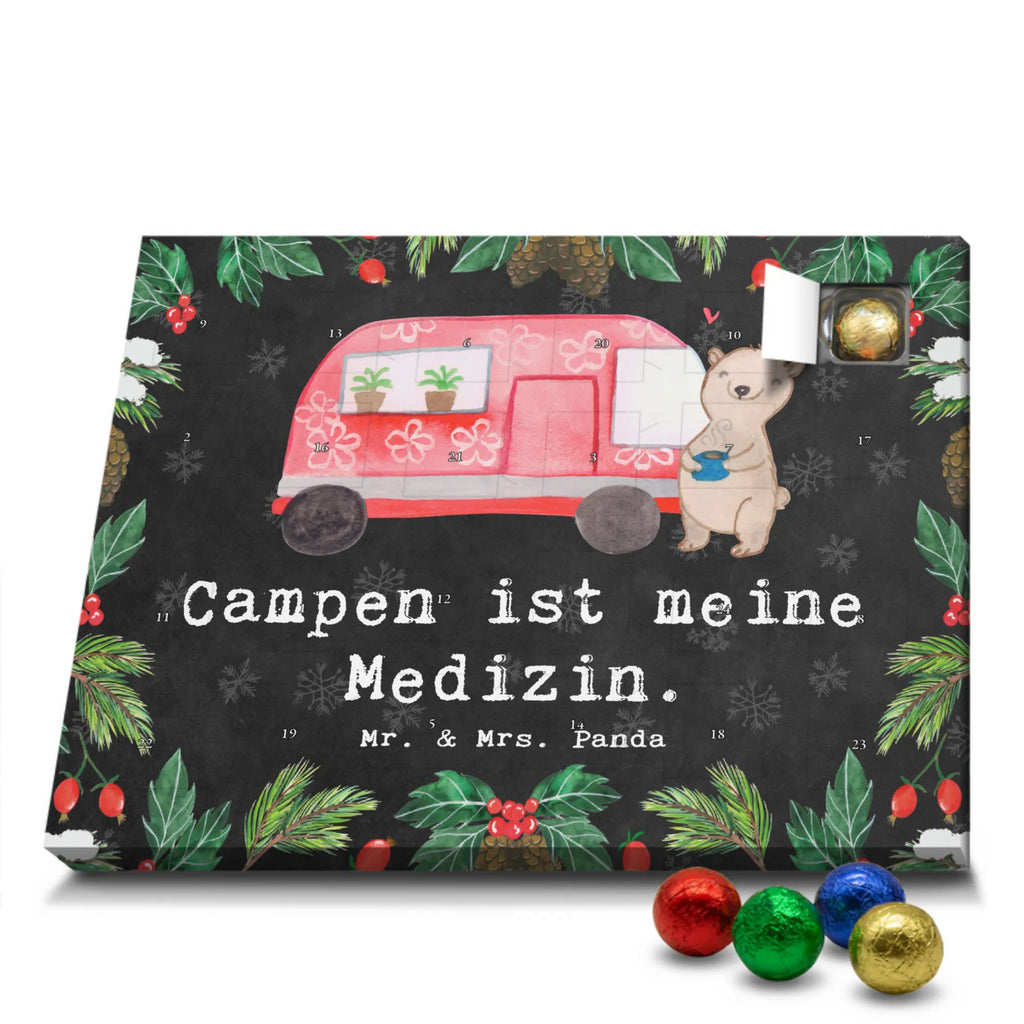 Schoko Adventskalender Bär Camper Adventskalender, Schokoladen Adventskalender, Schoko Adventskalender, Geschenk, Sport, Sportart, Hobby, Schenken, Danke, Dankeschön, Auszeichnung, Gewinn, Sportler, Camper, Campen, Zelten, Campingplatz, Wohnmobil, Roadtrip, Urlaub