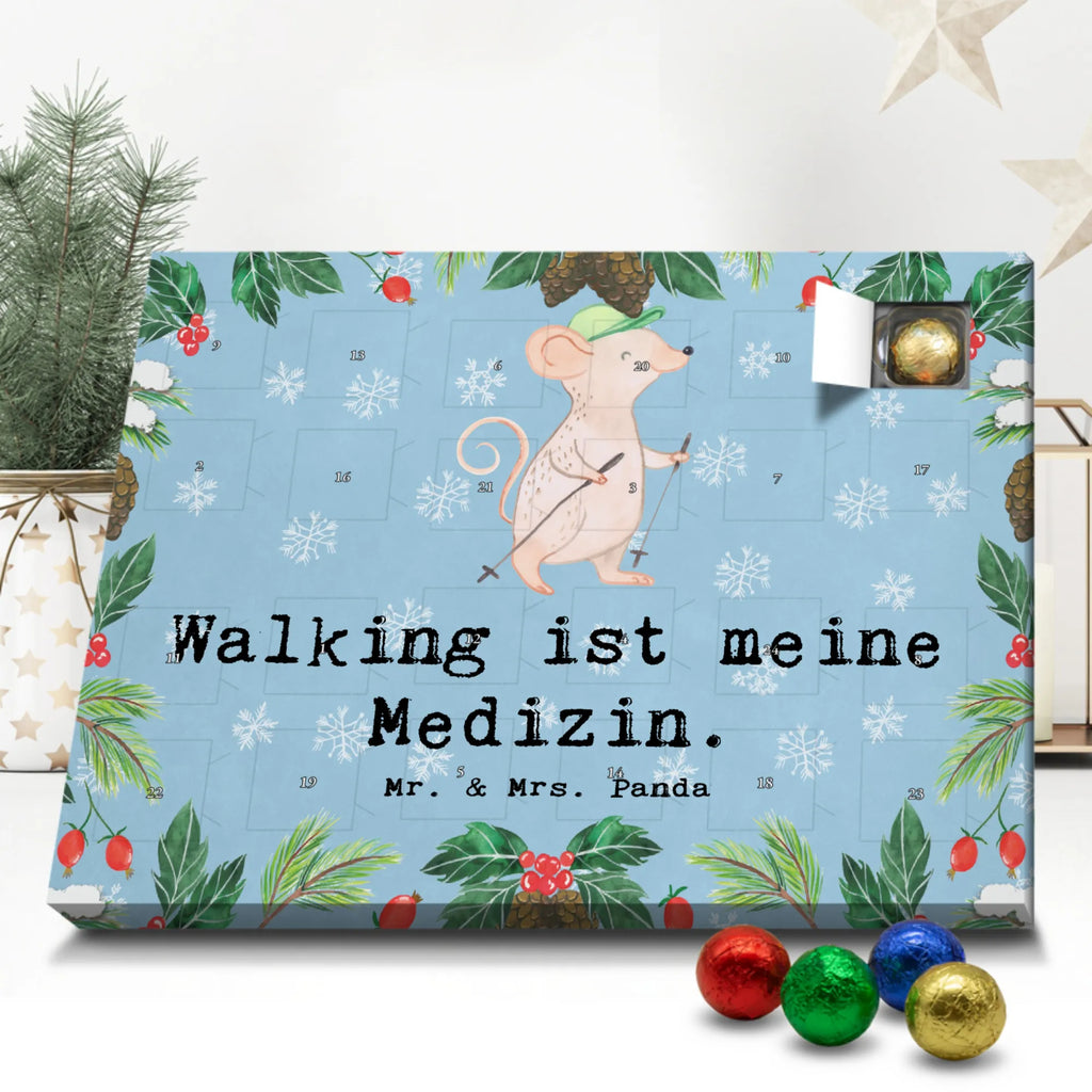 Schoko Adventskalender Maus Walking Adventskalender, Schokoladen Adventskalender, Schoko Adventskalender, Geschenk, Sport, Sportart, Hobby, Schenken, Danke, Dankeschön, Auszeichnung, Gewinn, Sportler, Walking, Walken, schnelles Gehen, Spazieren gehen