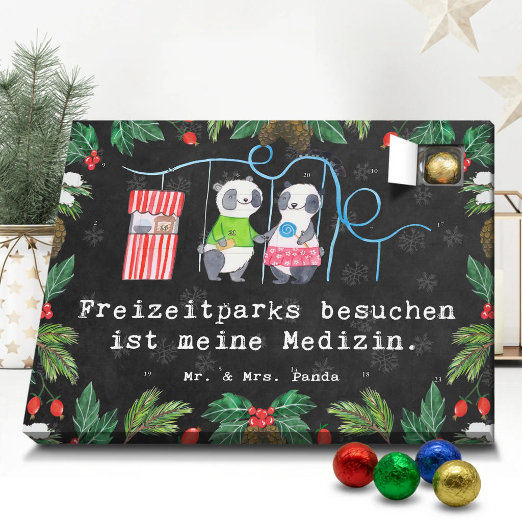 Schoko Adventskalender Pandas Freizeitpark besuchen Adventskalender, Schokoladen Adventskalender, Schoko Adventskalender, Geschenk, Sport, Sportart, Hobby, Schenken, Danke, Dankeschön, Auszeichnung, Gewinn, Sportler, Freizeitpark besuchen, Achterbahn fahren