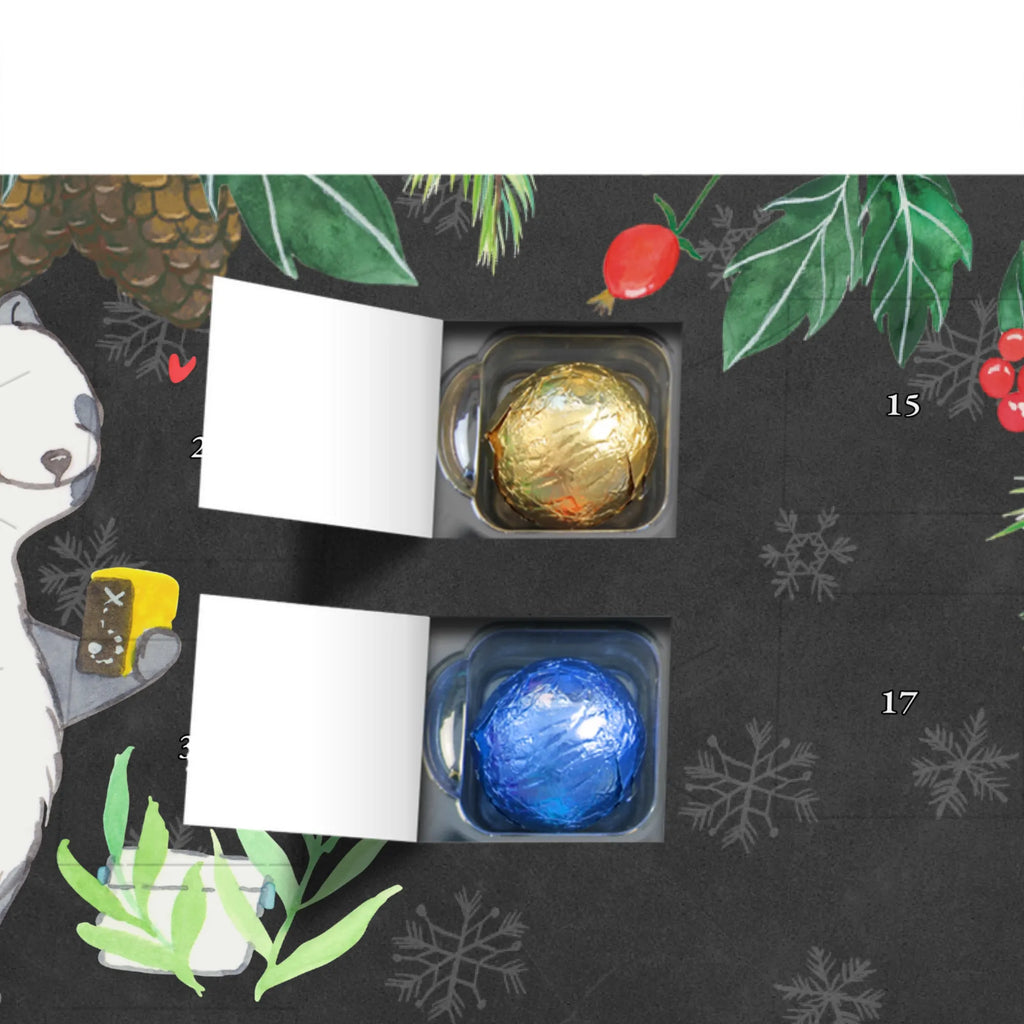 Schoko Adventskalender Panda Geocaching Adventskalender, Schokoladen Adventskalender, Schoko Adventskalender, Geschenk, Sport, Sportart, Hobby, Schenken, Danke, Dankeschön, Auszeichnung, Gewinn, Sportler, Geocaching, Schatzsuchen, GPS Schnitzeljagd, Opencaching