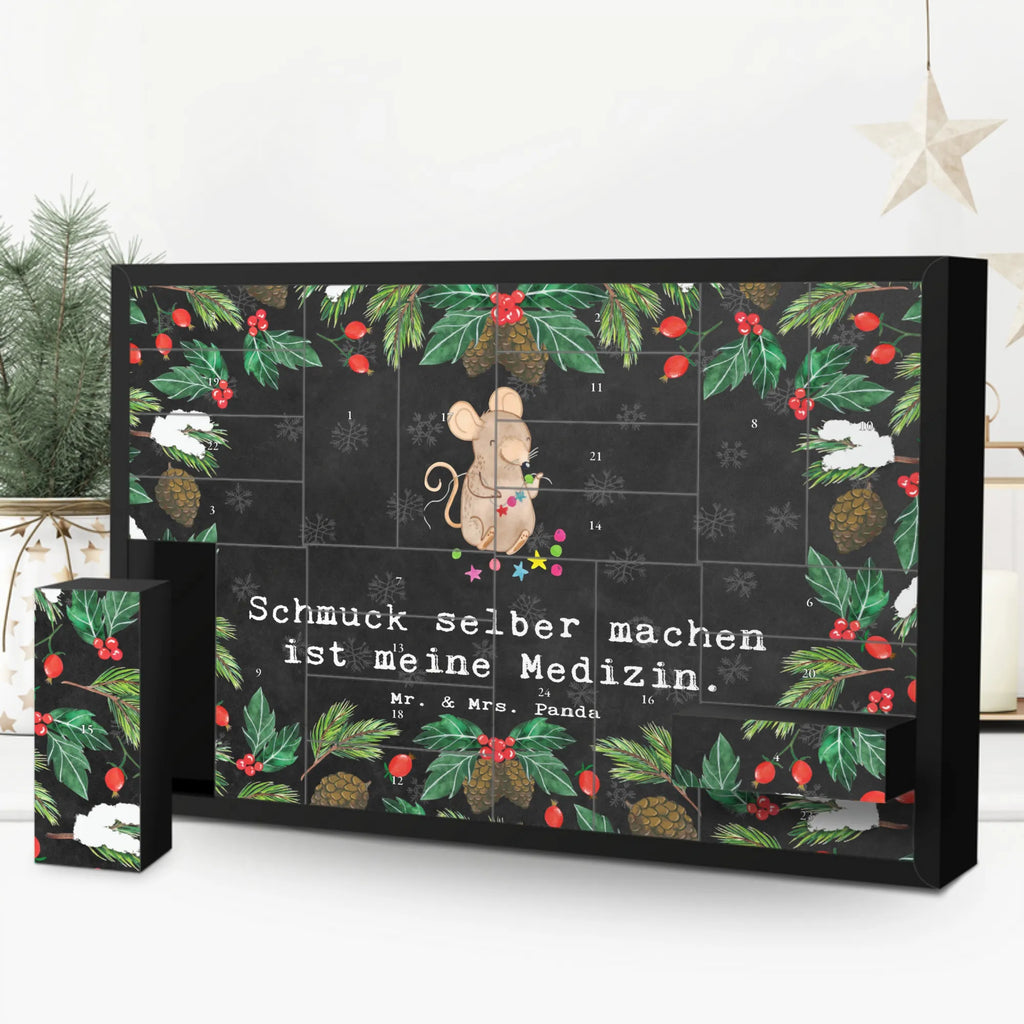 Befüllbarer Adventskalender Maus Schmuck selber machen Befüllbarer Adventskalender, Adventskalender zum selbst befüllen, Geschenk, Sport, Sportart, Hobby, Schenken, Danke, Dankeschön, Auszeichnung, Gewinn, Sportler, Schmuck selber machen, Schmuck basteln, DIY