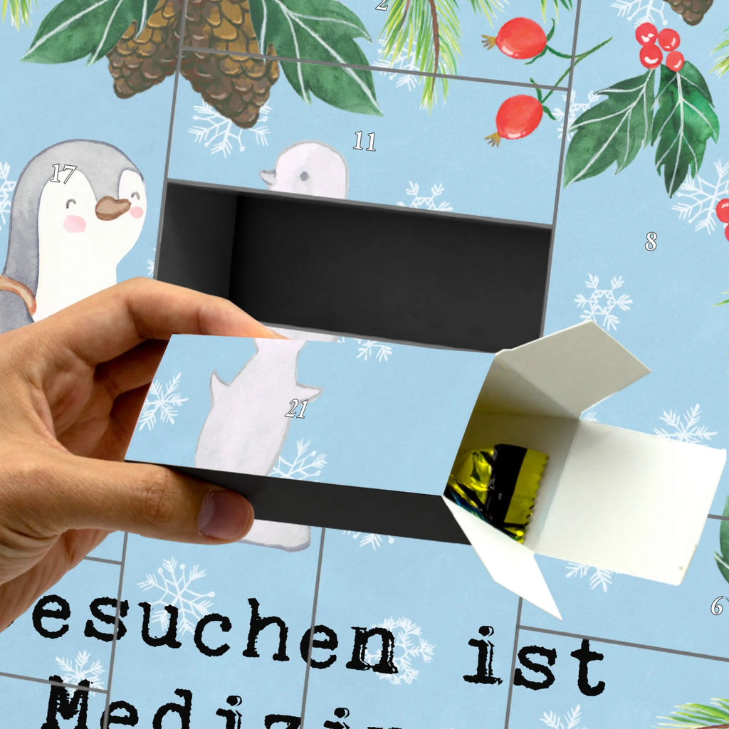 Befüllbarer Adventskalender Pinguin Museum besuchen Befüllbarer Adventskalender, Adventskalender zum selbst befüllen, Geschenk, Sport, Sportart, Hobby, Schenken, Danke, Dankeschön, Auszeichnung, Gewinn, Sportler, Museum besuchen, Museen