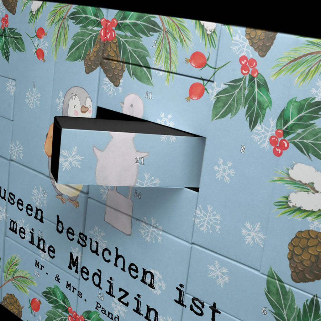 Befüllbarer Adventskalender Pinguin Museum besuchen Befüllbarer Adventskalender, Adventskalender zum selbst befüllen, Geschenk, Sport, Sportart, Hobby, Schenken, Danke, Dankeschön, Auszeichnung, Gewinn, Sportler, Museum besuchen, Museen