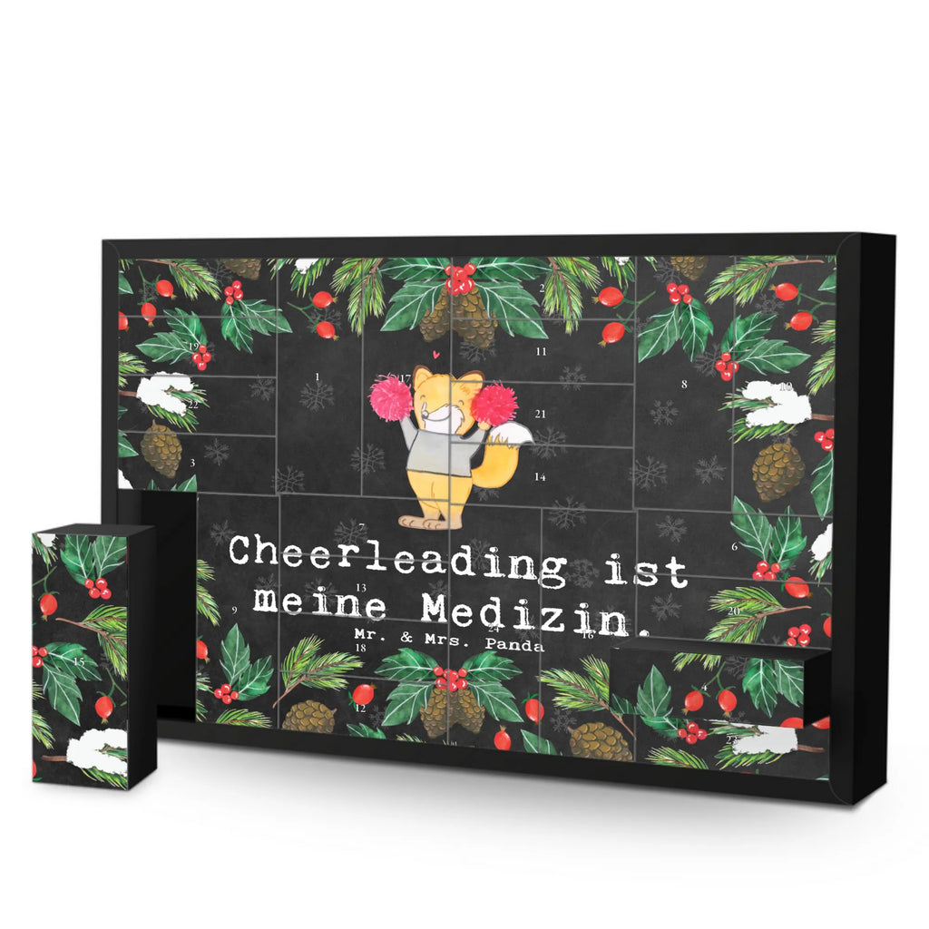 Befüllbarer Adventskalender Fuchs Cheerleader Befüllbarer Adventskalender, Adventskalender zum selbst befüllen, Geschenk, Sport, Sportart, Hobby, Schenken, Danke, Dankeschön, Auszeichnung, Gewinn, Sportler, Cheerleader, Cheerleading, Turnen, Turn Club, Turniere