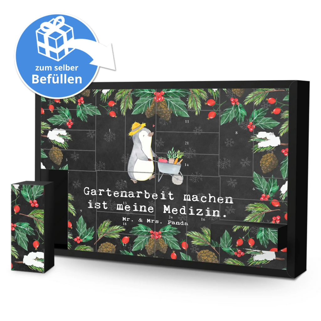 Befüllbarer Adventskalender Pinguin Gartenarbeit Befüllbarer Adventskalender, Adventskalender zum selbst befüllen, Geschenk, Sport, Sportart, Hobby, Schenken, Danke, Dankeschön, Auszeichnung, Gewinn, Sportler, Gartenarbeit, Urban gardening, Gärtnern, Gartenpflege