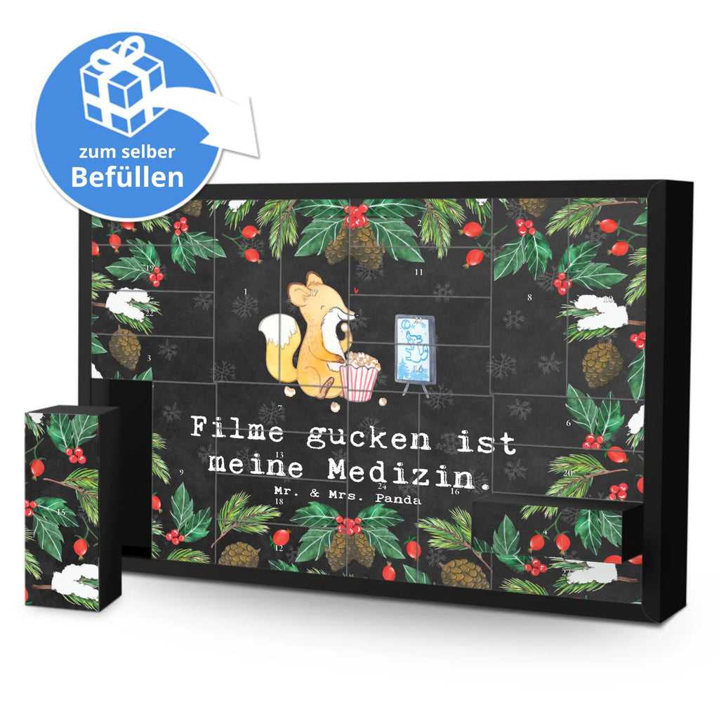 Befüllbarer Adventskalender Fuchs Filme gucken Befüllbarer Adventskalender, Adventskalender zum selbst befüllen, Geschenk, Sport, Sportart, Hobby, Schenken, Danke, Dankeschön, Auszeichnung, Gewinn, Sportler, Filmabend, Filme gucken, TV, Fernsehen, Kino