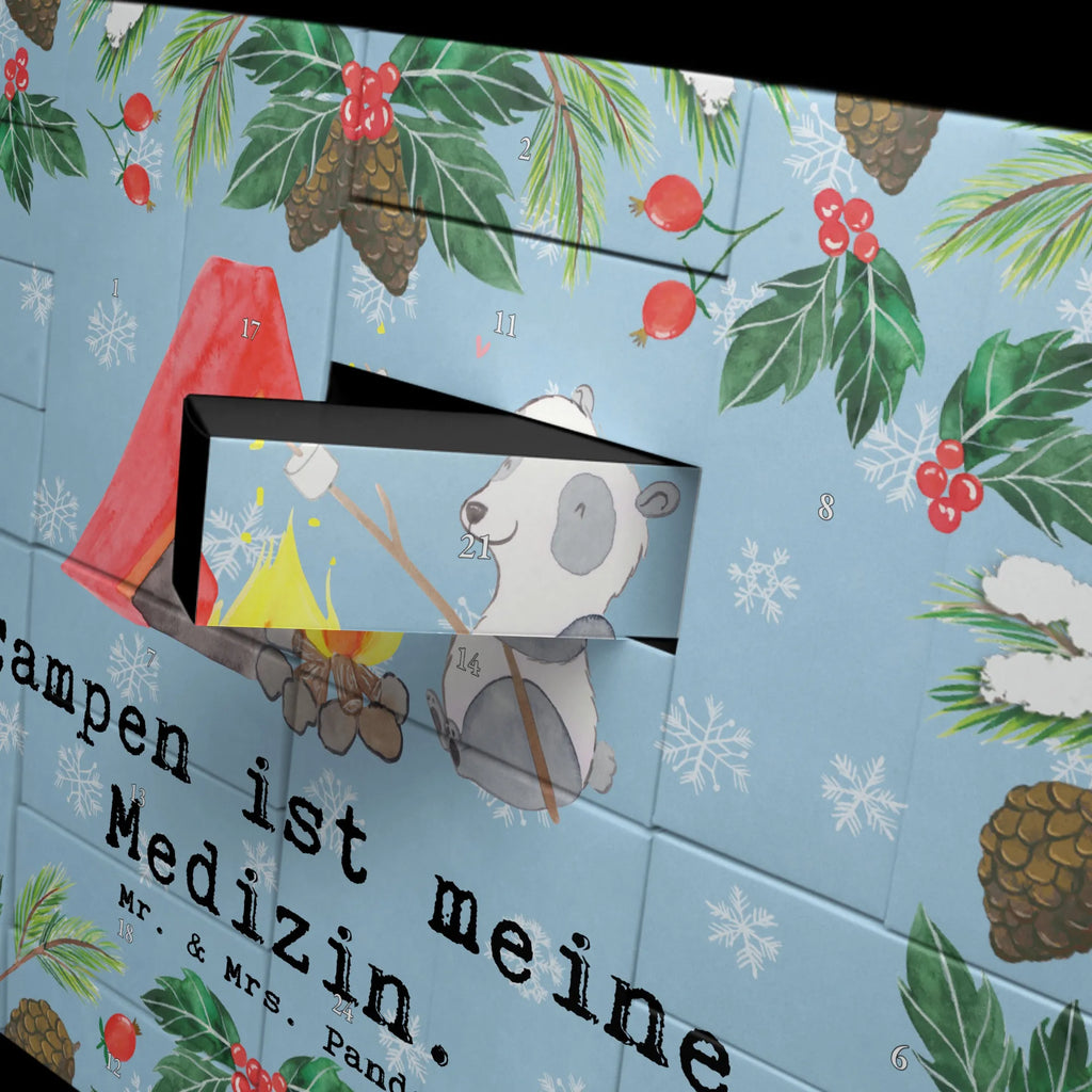 Befüllbarer Adventskalender Panda Campen Befüllbarer Adventskalender, Adventskalender zum selbst befüllen, Geschenk, Sport, Sportart, Hobby, Schenken, Danke, Dankeschön, Auszeichnung, Gewinn, Sportler, Campen, Camping, campen gehen, Zelten, Campingplatz