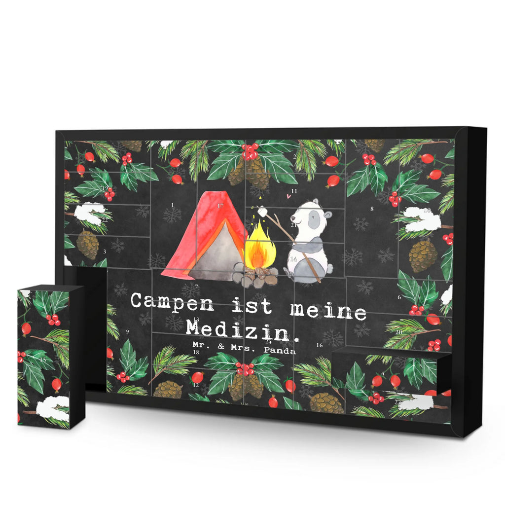 Befüllbarer Adventskalender Panda Campen Befüllbarer Adventskalender, Adventskalender zum selbst befüllen, Geschenk, Sport, Sportart, Hobby, Schenken, Danke, Dankeschön, Auszeichnung, Gewinn, Sportler, Campen, Camping, campen gehen, Zelten, Campingplatz