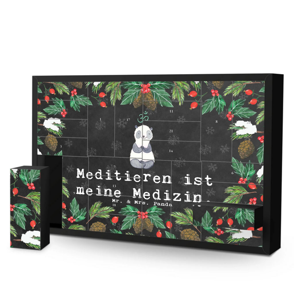 Befüllbarer Adventskalender Panda Meditieren Befüllbarer Adventskalender, Adventskalender zum selbst befüllen, Geschenk, Sport, Sportart, Hobby, Schenken, Danke, Dankeschön, Auszeichnung, Gewinn, Sportler, Meditieren, Meditation, Meditationskurs