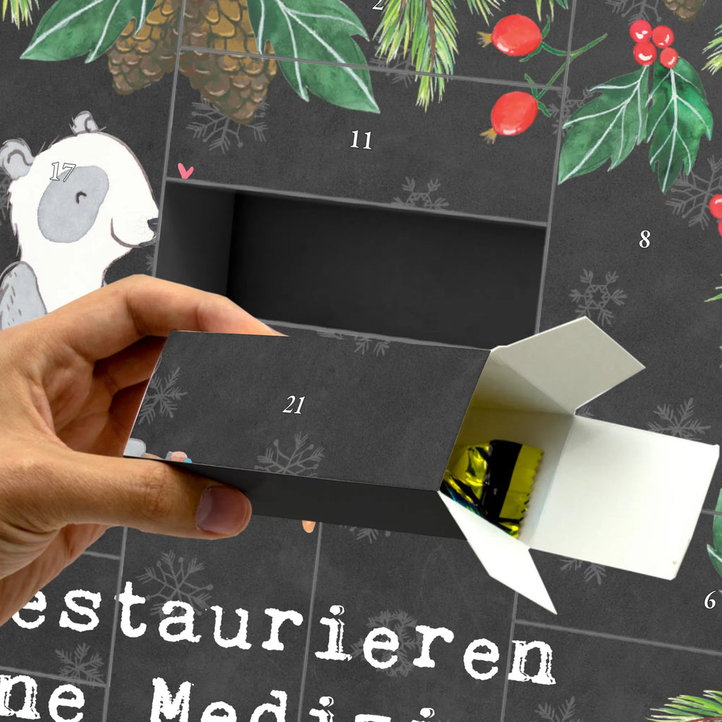 Befüllbarer Adventskalender Panda Möbel restaurieren Befüllbarer Adventskalender, Adventskalender zum selbst befüllen, Geschenk, Sport, Sportart, Hobby, Schenken, Danke, Dankeschön, Auszeichnung, Gewinn, Sportler, Möbel restaurieren, antike Möbel restaurieren, Handwerk, Restaurator