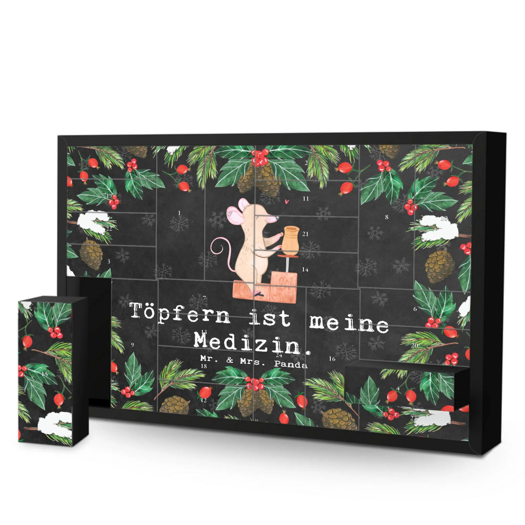 Befüllbarer Adventskalender Maus Töpfern Befüllbarer Adventskalender, Adventskalender zum selbst befüllen, Geschenk, Sport, Sportart, Hobby, Schenken, Danke, Dankeschön, Auszeichnung, Gewinn, Sportler, Töpfern, Töpferei, Töpferkurs