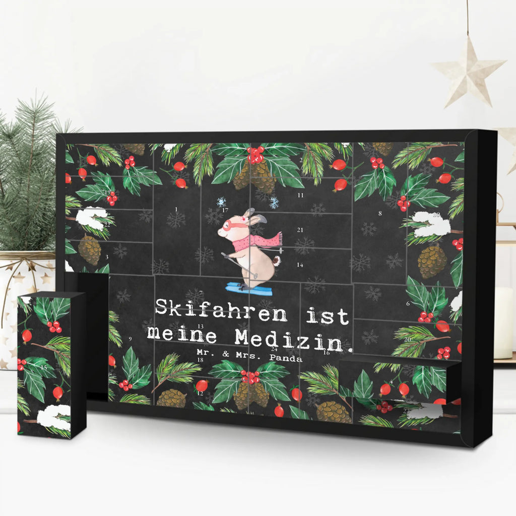 Befüllbarer Adventskalender Hase Skifahren Befüllbarer Adventskalender, Adventskalender zum selbst befüllen, Geschenk, Sport, Sportart, Hobby, Schenken, Danke, Dankeschön, Auszeichnung, Gewinn, Sportler, Ski fahren, Skifahren, Skisport, Skiwettbewerb, Skirennen