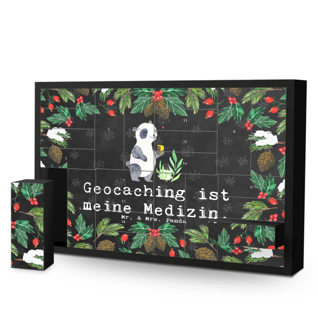 Befüllbarer Adventskalender Panda Geocaching Befüllbarer Adventskalender, Adventskalender zum selbst befüllen, Geschenk, Sport, Sportart, Hobby, Schenken, Danke, Dankeschön, Auszeichnung, Gewinn, Sportler, Geocaching, Schatzsuchen, GPS Schnitzeljagd, Opencaching