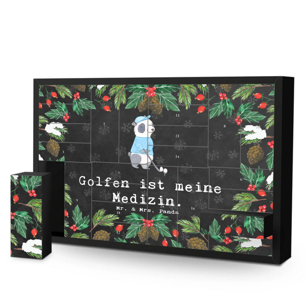 Befüllbarer Adventskalender Panda Golfen Befüllbarer Adventskalender, Adventskalender zum selbst befüllen, Geschenk, Sport, Sportart, Hobby, Schenken, Danke, Dankeschön, Auszeichnung, Gewinn, Sportler, Golfen, Golf spielen, Golfplatz, Golfturnier, Golf Verein