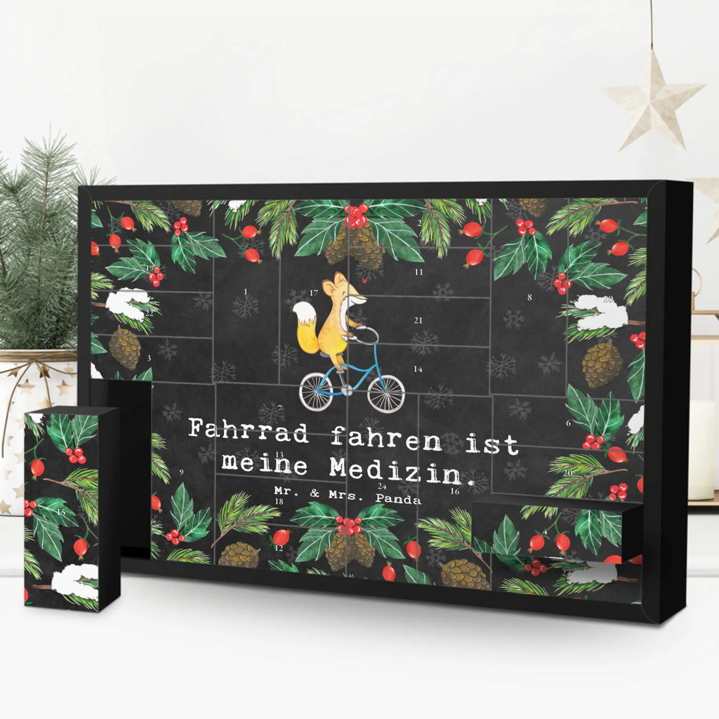 Befüllbarer Adventskalender Fuchs Fahrrad fahren Befüllbarer Adventskalender, Adventskalender zum selbst befüllen, Geschenk, Sport, Sportart, Hobby, Schenken, Danke, Dankeschön, Auszeichnung, Gewinn, Sportler, Fahrrad fahren, Radeln, Trekking, Mountainbiking, Radsport