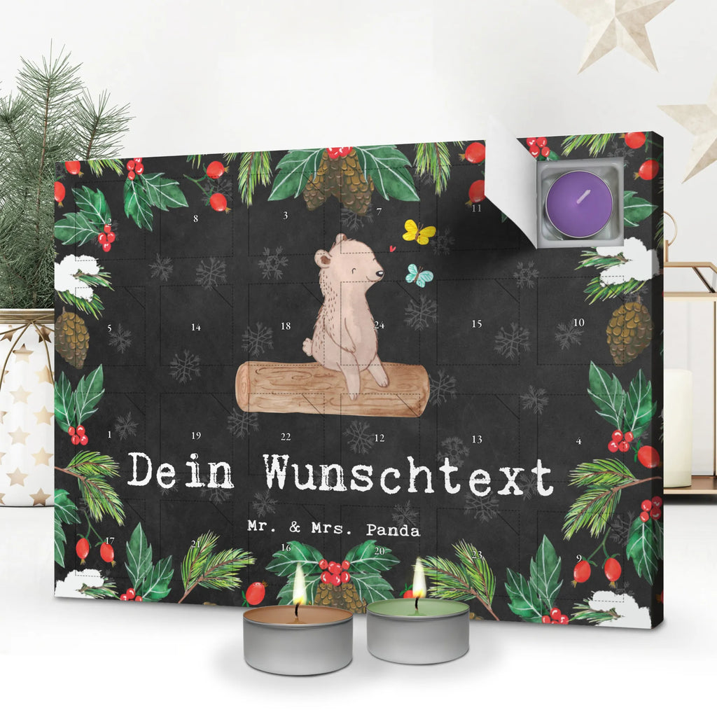 Personalisierter Duftkerzen Adventskalender Bär Naturliebhaber Personalisierter Duftkerzen Adventskalender, Geschenk, Sport, Sportart, Hobby, Schenken, Danke, Dankeschön, Auszeichnung, Gewinn, Sportler, Naturliebhaber, Outdoor, Wandern, Nature Lover