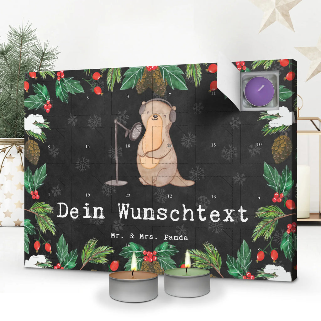 Personalisierter Duftkerzen Adventskalender Otter Podcast aufnehmen Personalisierter Duftkerzen Adventskalender, Geschenk, Sport, Sportart, Hobby, Schenken, Danke, Dankeschön, Auszeichnung, Gewinn, Sportler, Podcast aufnehmen, Podcast produzieren, Podcasterin, Podcaster