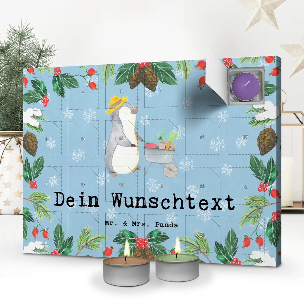 Personalisierter Duftkerzen Adventskalender Pinguin Gartenarbeit Personalisierter Duftkerzen Adventskalender, Geschenk, Sport, Sportart, Hobby, Schenken, Danke, Dankeschön, Auszeichnung, Gewinn, Sportler, Gartenarbeit, Urban gardening, Gärtnern, Gartenpflege