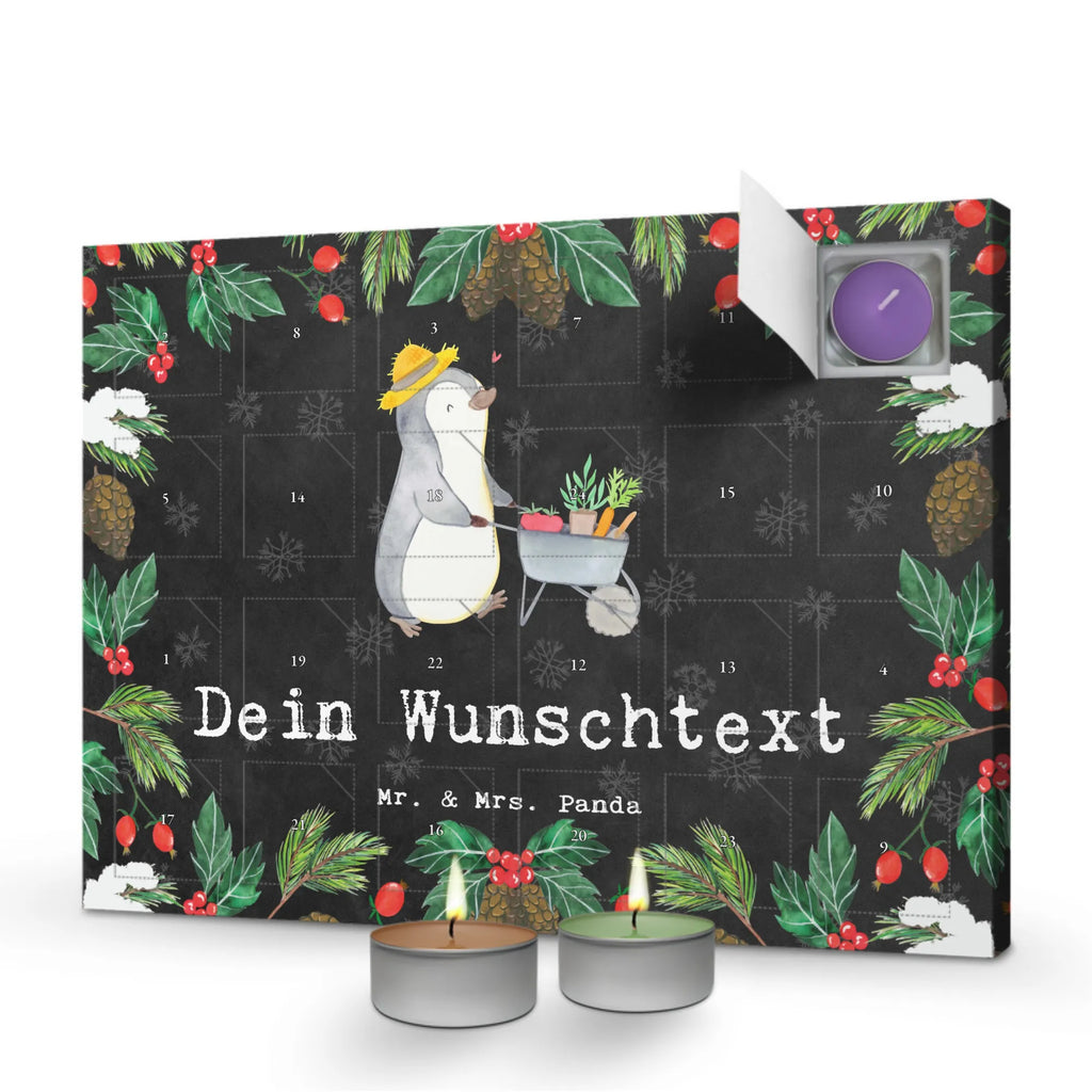 Personalisierter Duftkerzen Adventskalender Pinguin Gartenarbeit Personalisierter Duftkerzen Adventskalender, Geschenk, Sport, Sportart, Hobby, Schenken, Danke, Dankeschön, Auszeichnung, Gewinn, Sportler, Gartenarbeit, Urban gardening, Gärtnern, Gartenpflege