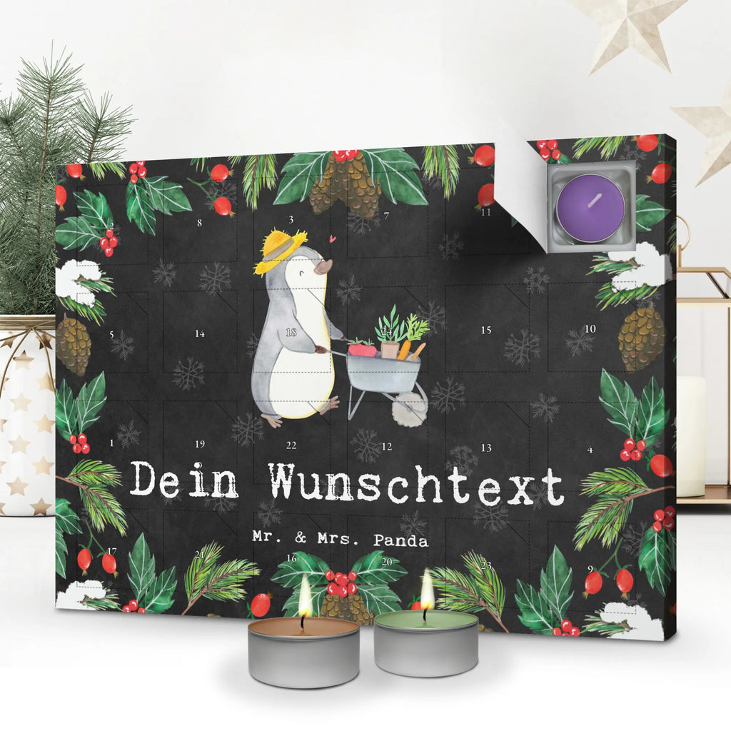 Personalisierter Duftkerzen Adventskalender Pinguin Gartenarbeit Personalisierter Duftkerzen Adventskalender, Geschenk, Sport, Sportart, Hobby, Schenken, Danke, Dankeschön, Auszeichnung, Gewinn, Sportler, Gartenarbeit, Urban gardening, Gärtnern, Gartenpflege