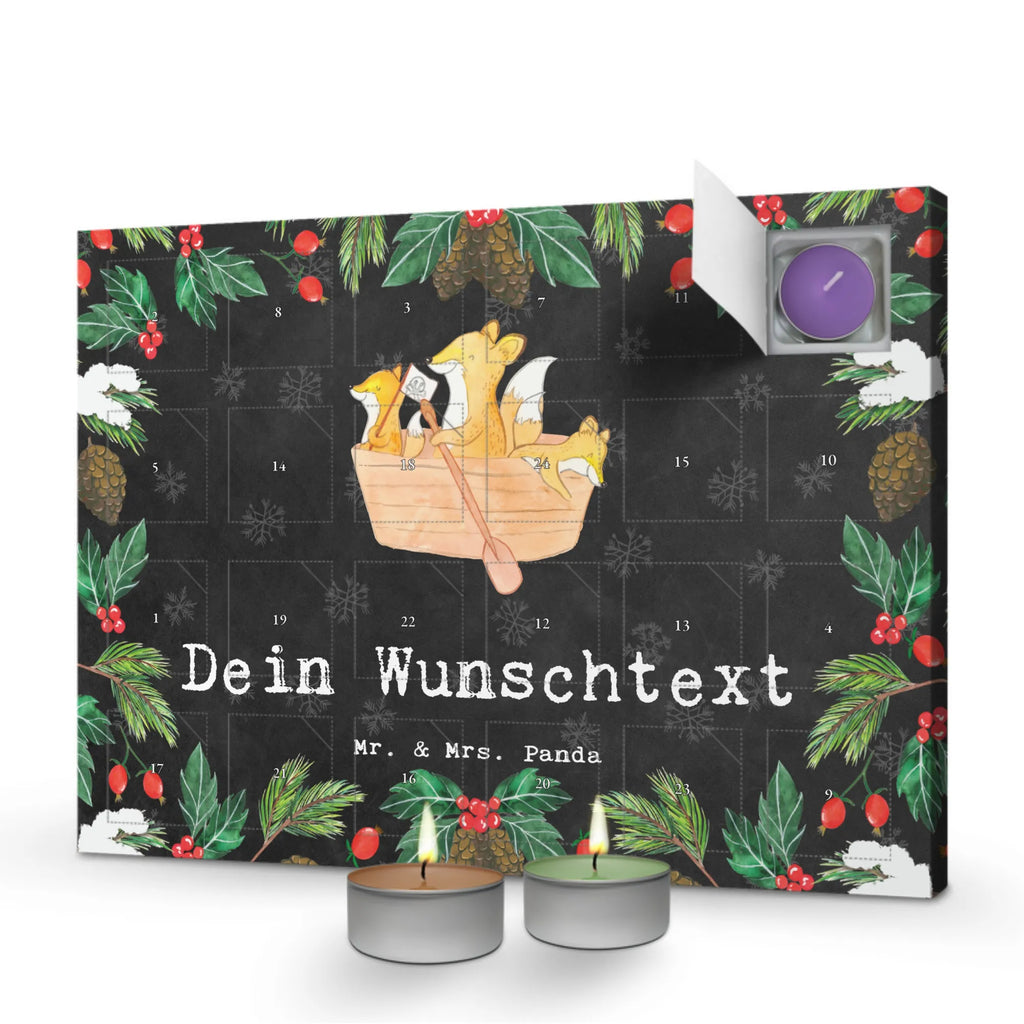 Personalisierter Duftkerzen Adventskalender Fuchs Kanufahren Personalisierter Duftkerzen Adventskalender, Geschenk, Sport, Sportart, Hobby, Schenken, Danke, Dankeschön, Auszeichnung, Gewinn, Sportler, Kanu fahren, Kanu Schule, Kanuverleih, Kanutour, Paddeltour