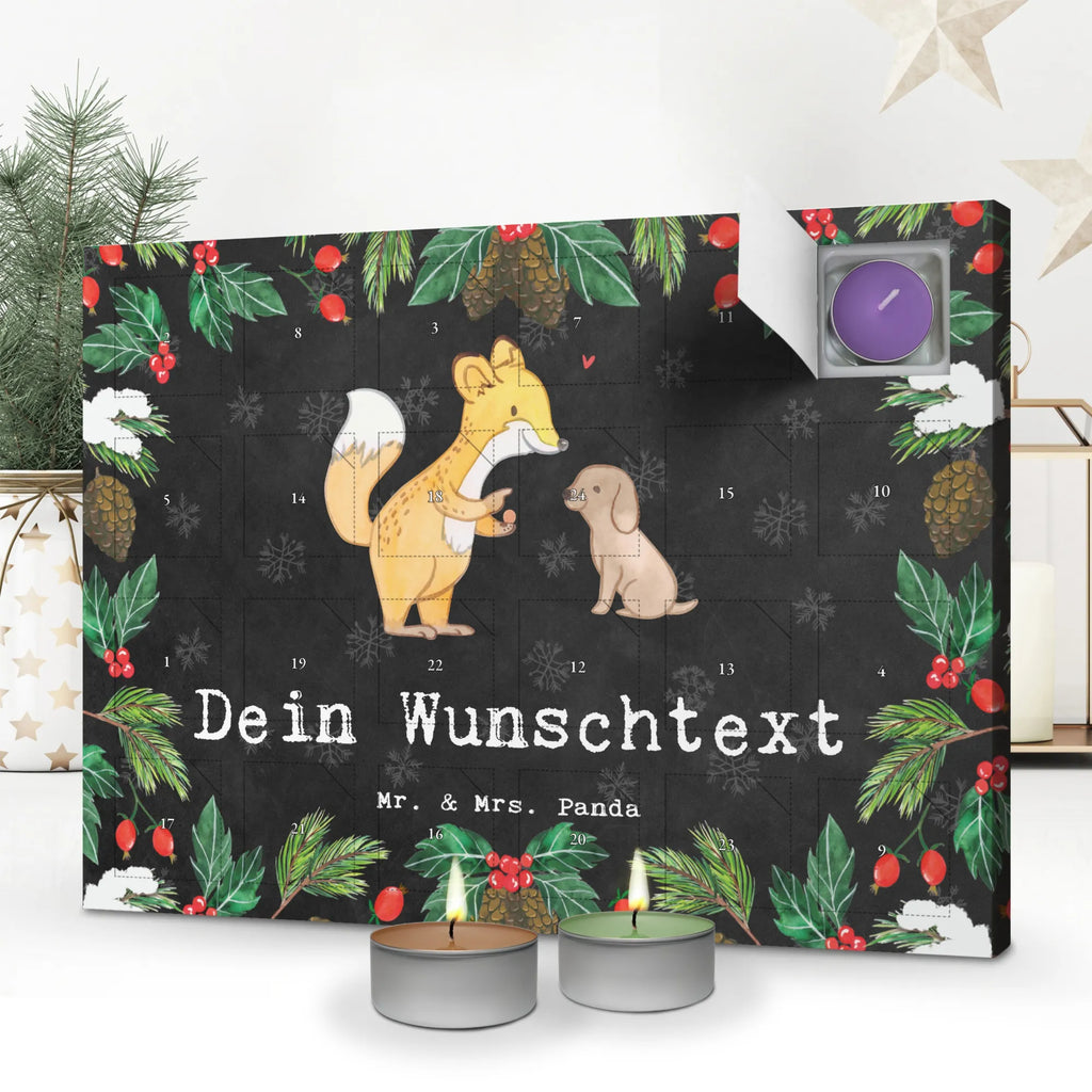 Personalisierter Duftkerzen Adventskalender Fuchs Hundetraining Personalisierter Duftkerzen Adventskalender, Geschenk, Sport, Sportart, Hobby, Schenken, Danke, Dankeschön, Auszeichnung, Gewinn, Sportler, Hundetraining, Hundeerziehung, Hundeschule, Welpenschule, Hundeprüfung