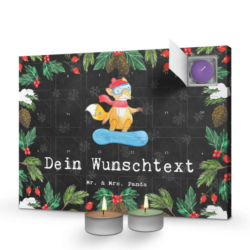 Personalisierter Duftkerzen Adventskalender Hase Snowboarden Personalisierter Duftkerzen Adventskalender, Geschenk, Sport, Sportart, Hobby, Schenken, Danke, Dankeschön, Auszeichnung, Gewinn, Sportler, Snowboard, snowboarden, Wintersport, Snowboardschule, Winterurlaub