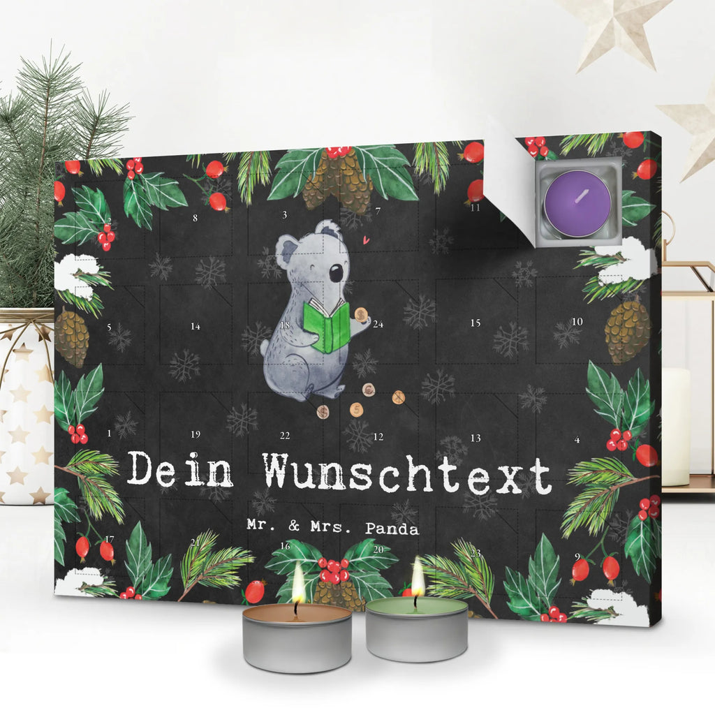 Personalisierter Duftkerzen Adventskalender Koala Münzen sammeln Personalisierter Duftkerzen Adventskalender, Geschenk, Sport, Sportart, Hobby, Schenken, Danke, Dankeschön, Auszeichnung, Gewinn, Sportler, Münzen sammeln, Numismatik, Münzen aus aller Welt