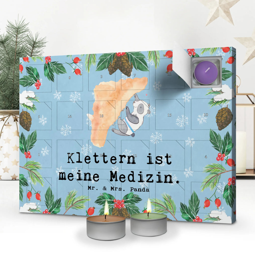 Duftkerzen Adventskalender Panda Klettern Adventskalender, Kerzen Adventskalender, Duftkerzen Adventskalender, Geschenk, Sport, Sportart, Hobby, Schenken, Danke, Dankeschön, Auszeichnung, Gewinn, Sportler, Klettern, Bouldern, Kletterhalle, Klettersport