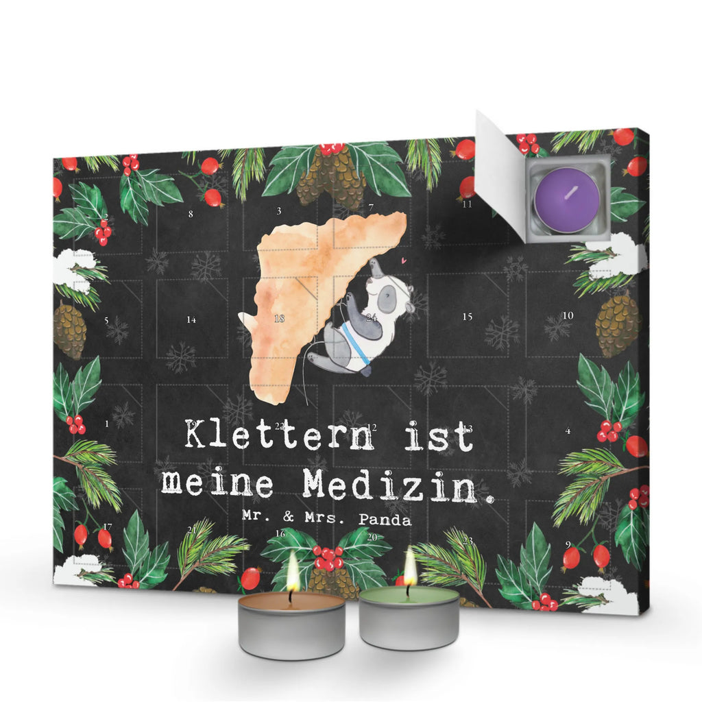 Duftkerzen Adventskalender Panda Klettern Adventskalender, Kerzen Adventskalender, Duftkerzen Adventskalender, Geschenk, Sport, Sportart, Hobby, Schenken, Danke, Dankeschön, Auszeichnung, Gewinn, Sportler, Klettern, Bouldern, Kletterhalle, Klettersport