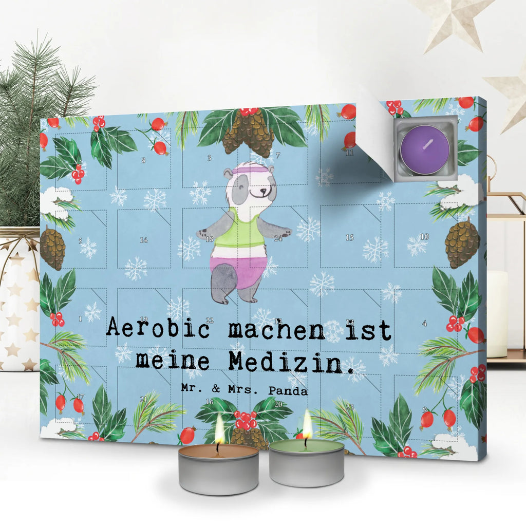 Duftkerzen Adventskalender Panda Aerobic Adventskalender, Kerzen Adventskalender, Duftkerzen Adventskalender, Geschenk, Sport, Sportart, Hobby, Schenken, Danke, Dankeschön, Auszeichnung, Gewinn, Sportler, Aerobic, Aerobic Fitness, Fitnessstudio