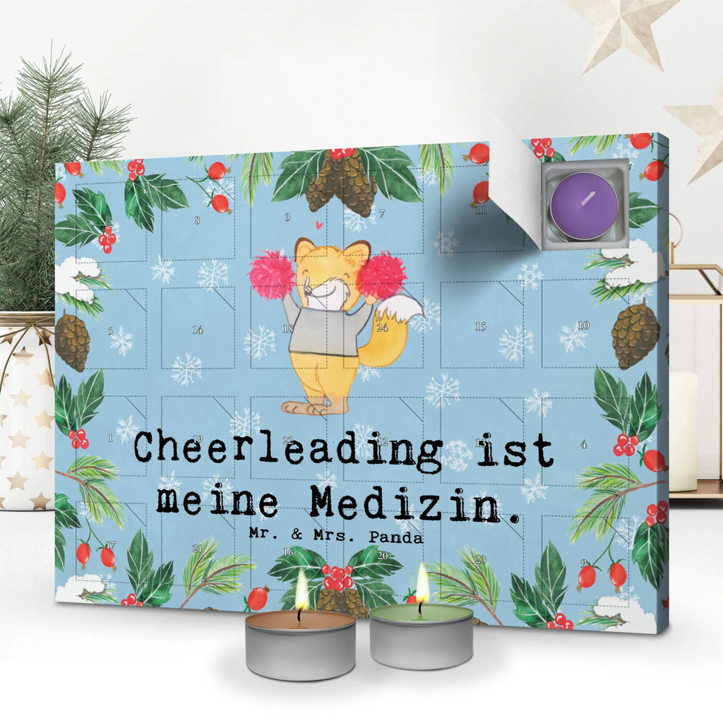 Duftkerzen Adventskalender Fuchs Cheerleader Adventskalender, Kerzen Adventskalender, Duftkerzen Adventskalender, Geschenk, Sport, Sportart, Hobby, Schenken, Danke, Dankeschön, Auszeichnung, Gewinn, Sportler, Cheerleader, Cheerleading, Turnen, Turn Club, Turniere