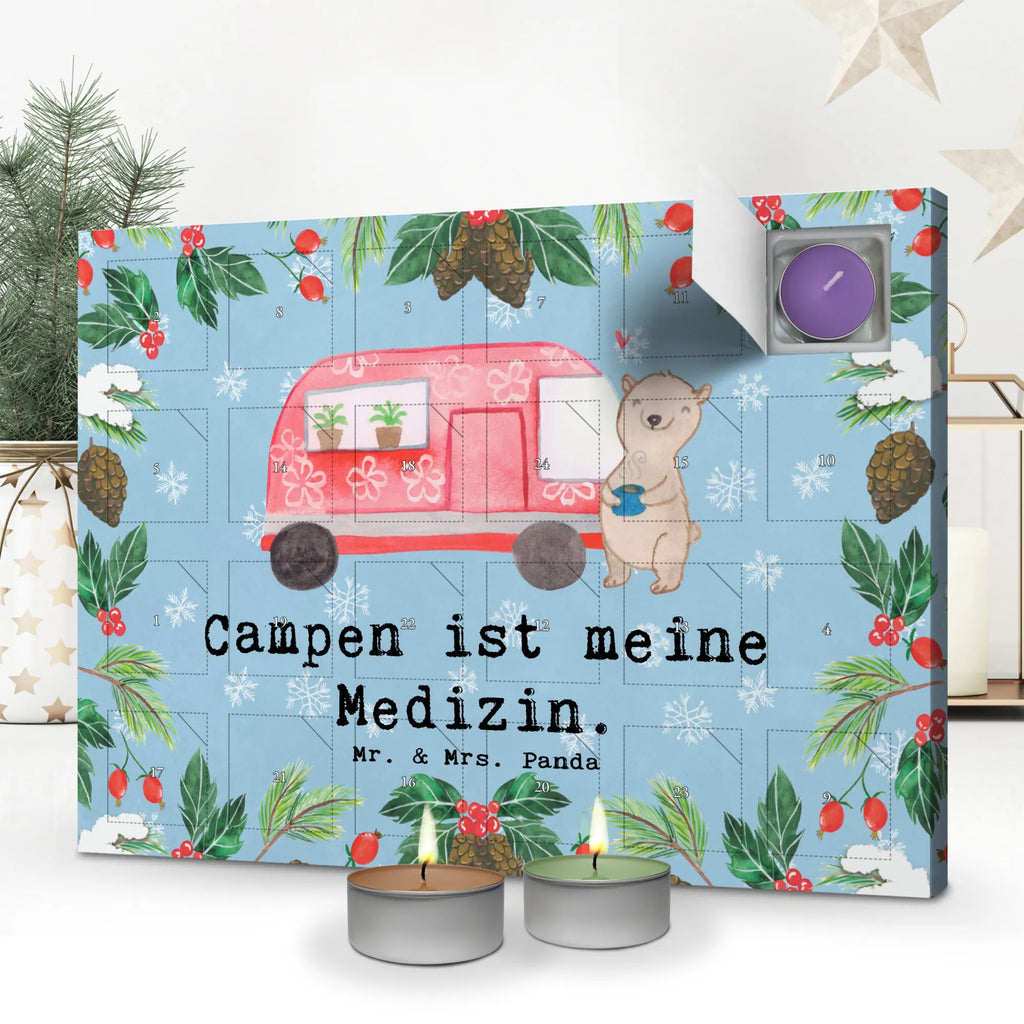 Duftkerzen Adventskalender Bär Camper Adventskalender, Kerzen Adventskalender, Duftkerzen Adventskalender, Geschenk, Sport, Sportart, Hobby, Schenken, Danke, Dankeschön, Auszeichnung, Gewinn, Sportler, Camper, Campen, Zelten, Campingplatz, Wohnmobil, Roadtrip, Urlaub