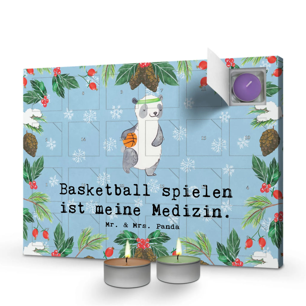 Duftkerzen Adventskalender Panda Basketball Adventskalender, Kerzen Adventskalender, Duftkerzen Adventskalender, Geschenk, Sport, Sportart, Hobby, Schenken, Danke, Dankeschön, Auszeichnung, Gewinn, Sportler, Basketball, Basketball Verein, Basketball Verband, Basketballplatz