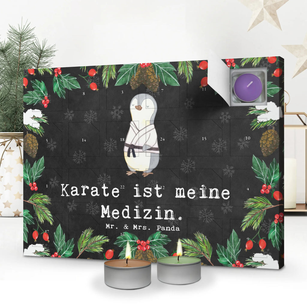 Duftkerzen Adventskalender Pinguin Karate Adventskalender, Kerzen Adventskalender, Duftkerzen Adventskalender, Geschenk, Sport, Sportart, Hobby, Schenken, Danke, Dankeschön, Auszeichnung, Gewinn, Sportler, Karate, Kampfsportart, Selbstverteidigung, Kampfkunst, Karate Verein