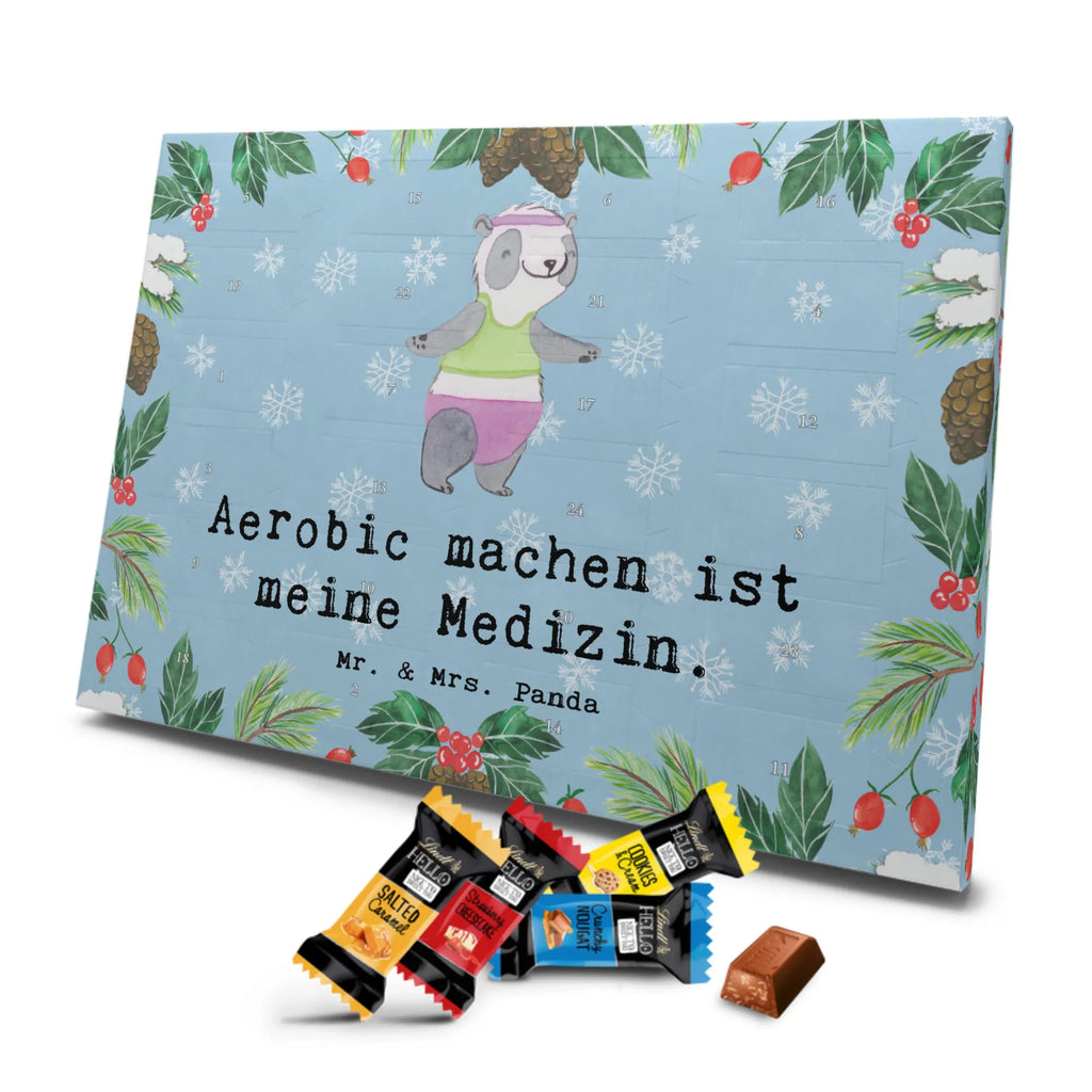 Markenschokolade Adventskalender Panda Aerobic Adventskalender, Weihnachtskalender, Markenschokolade Adventskalender, Geschenk, Sport, Sportart, Hobby, Schenken, Danke, Dankeschön, Auszeichnung, Gewinn, Sportler, Aerobic, Aerobic Fitness, Fitnessstudio