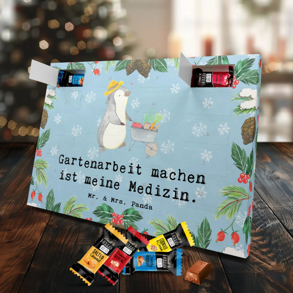 Markenschokolade Adventskalender Pinguin Gartenarbeit Adventskalender, Weihnachtskalender, Markenschokolade Adventskalender, Geschenk, Sport, Sportart, Hobby, Schenken, Danke, Dankeschön, Auszeichnung, Gewinn, Sportler, Gartenarbeit, Urban gardening, Gärtnern, Gartenpflege