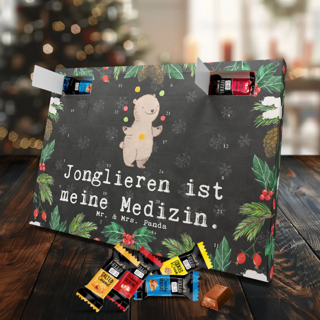 Markenschokolade Adventskalender Bär Jonglieren Adventskalender, Weihnachtskalender, Markenschokolade Adventskalender, Geschenk, Sport, Sportart, Hobby, Schenken, Danke, Dankeschön, Auszeichnung, Gewinn, Sportler, Jonglieren, Jongleur, Zirkus, Artistik