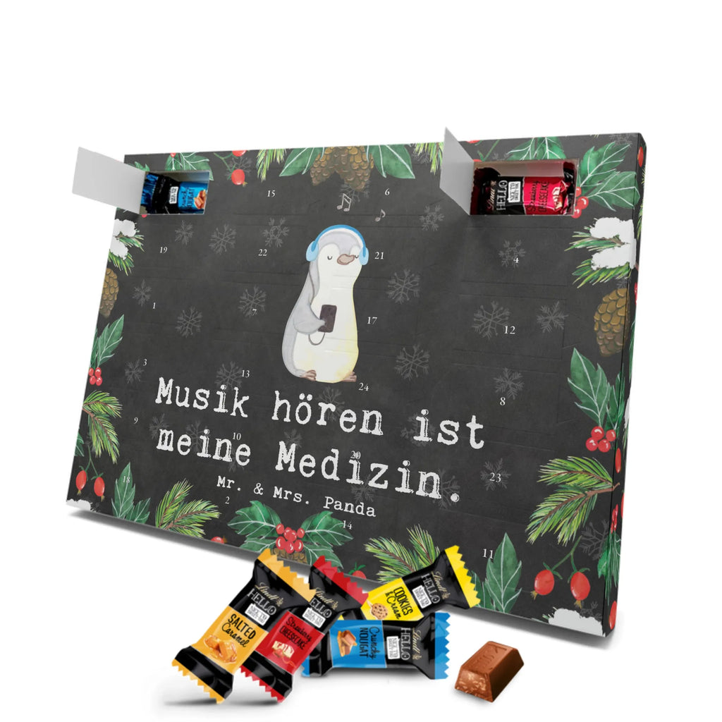 Markenschokolade Adventskalender Pinguin Musik hören Adventskalender, Weihnachtskalender, Markenschokolade Adventskalender, Geschenk, Sport, Sportart, Hobby, Schenken, Danke, Dankeschön, Auszeichnung, Gewinn, Sportler, Musik hören, Lieblingssong