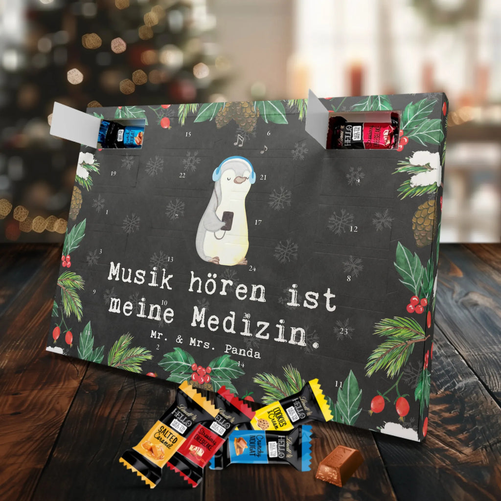 Markenschokolade Adventskalender Pinguin Musik hören Adventskalender, Weihnachtskalender, Markenschokolade Adventskalender, Geschenk, Sport, Sportart, Hobby, Schenken, Danke, Dankeschön, Auszeichnung, Gewinn, Sportler, Musik hören, Lieblingssong