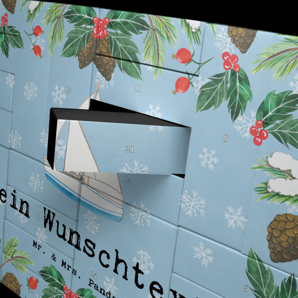 Personalisierter Befüllbarer Adventskalender Bär Segeln Befüllbarer Adventskalender, Adventskalender zum selbst befüllen, Geschenk, Sport, Sportart, Hobby, Schenken, Danke, Dankeschön, Auszeichnung, Gewinn, Sportler, segeln, Segeltörn, Segelboot, Segelschule, Yachtclub