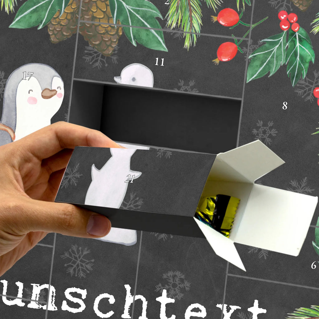 Personalisierter Befüllbarer Adventskalender Pinguin Museum besuchen Befüllbarer Adventskalender, Adventskalender zum selbst befüllen, Geschenk, Sport, Sportart, Hobby, Schenken, Danke, Dankeschön, Auszeichnung, Gewinn, Sportler, Museum besuchen, Museen