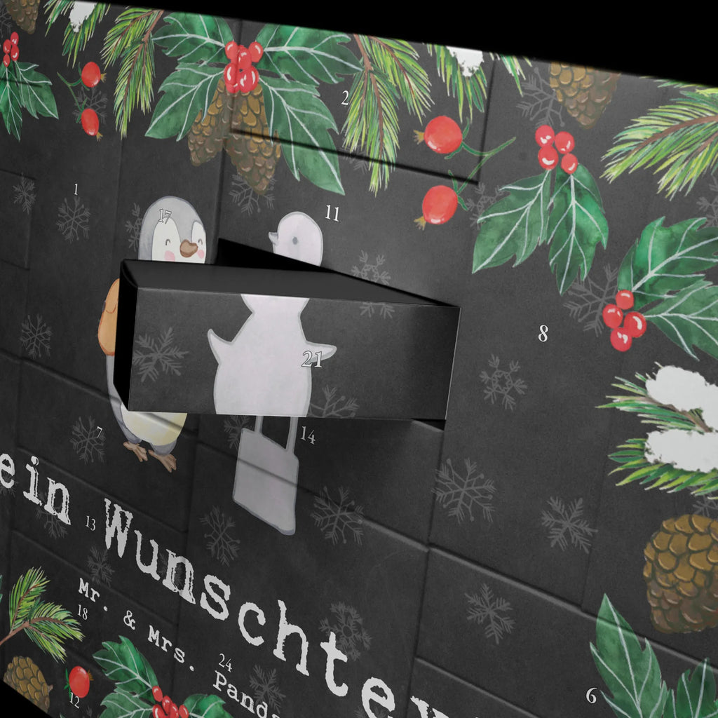 Personalisierter Befüllbarer Adventskalender Pinguin Museum besuchen Befüllbarer Adventskalender, Adventskalender zum selbst befüllen, Geschenk, Sport, Sportart, Hobby, Schenken, Danke, Dankeschön, Auszeichnung, Gewinn, Sportler, Museum besuchen, Museen