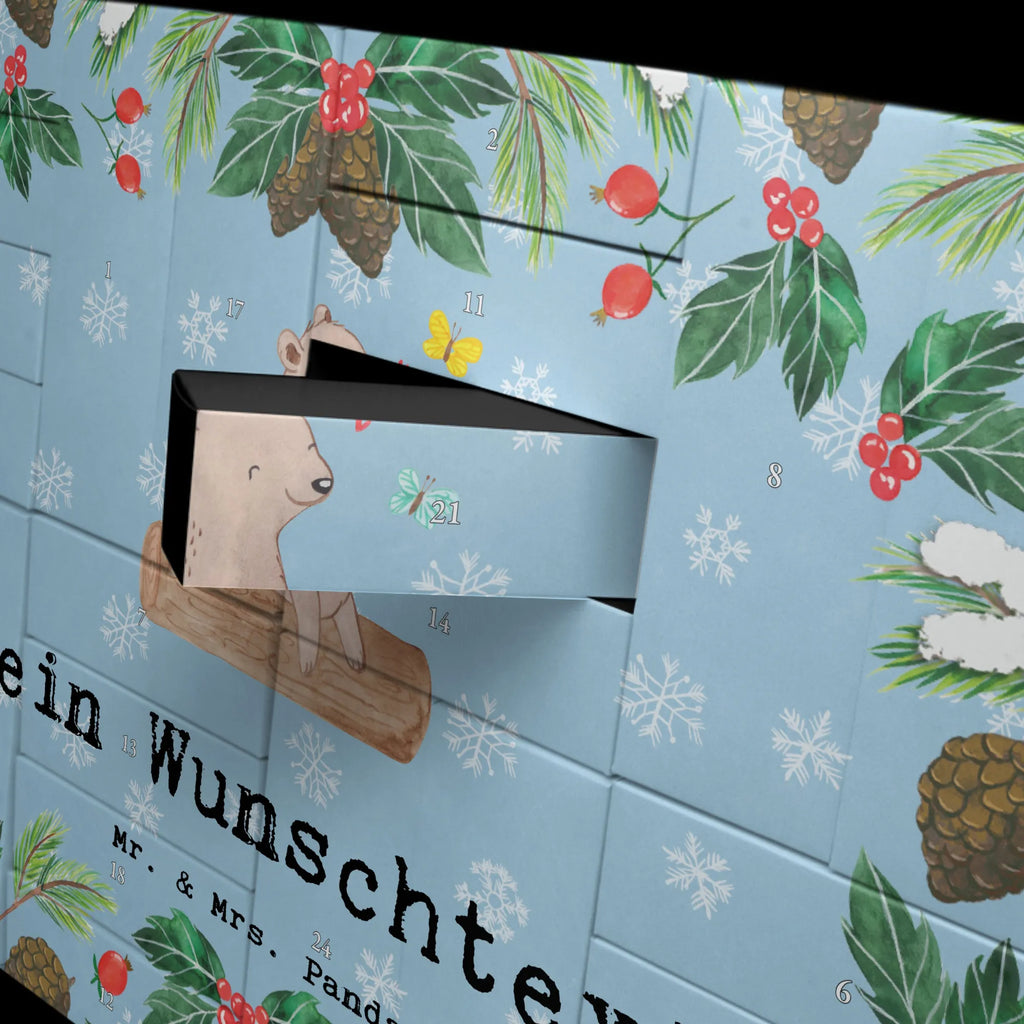 Personalisierter Befüllbarer Adventskalender Bär Naturliebhaber Befüllbarer Adventskalender, Adventskalender zum selbst befüllen, Geschenk, Sport, Sportart, Hobby, Schenken, Danke, Dankeschön, Auszeichnung, Gewinn, Sportler, Naturliebhaber, Outdoor, Wandern, Nature Lover